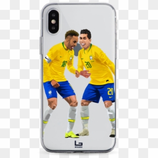 Neymar & Firmino Samba - Smartphone Clipart