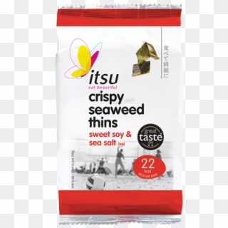 Crispy Seaweed Thins Sweet Soy & Sea Salt - Drink Clipart