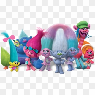 The Movie Blog - Trolls Poppy And Friends Clipart