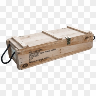 Box, Wooden - “ - Caixa De Madeira Militar Clipart