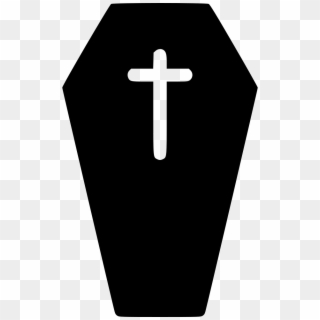 Coffin Svg Png Icon Free Download - Cross Clipart