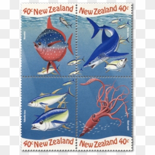 Product Listing For Underwater World - Postage Stamp Clipart