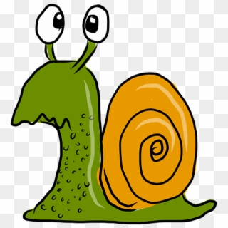 Caracol Dibujo Png - Confused Snail Clipart