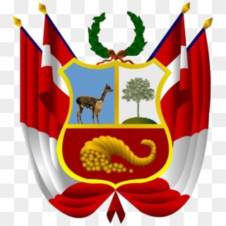 Escudo Nacional Del Peru - Peru Clipart