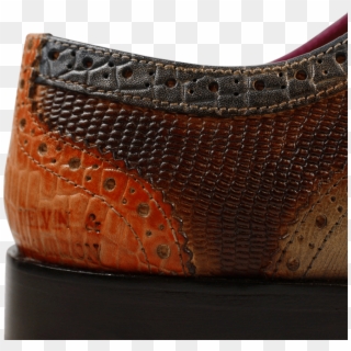 Derby Shoes Mark 3 Big Croco Guana Light Crock Lizzard - Leather Clipart
