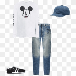 Levi's® X Disney Mickey Mouse Long Sleeve Gr - Pajamas Clipart