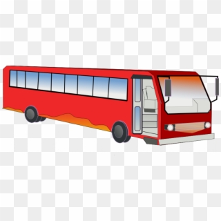 Bus Vector - Different Means Of Transport Clipart