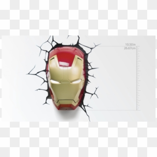 Iron Man Mask 3d Clipart
