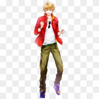 2017 I-chu Collab Seiya Casual Fullbody - Cartoon Clipart