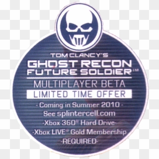 Ubisoft Are Stressing The Gamers Will Need To Have - Ghost Recon Future Soldier Clipart