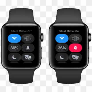 Apple Watch Silent Mode - Apple Watch Series 4 Сири Clipart