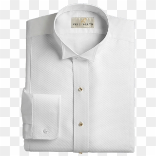 Neil Allyn, White Tuxedo Shirt Ref - Formal Wear Clipart