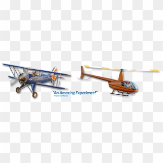 Biplane Tours - Biplane Helicopter Clipart