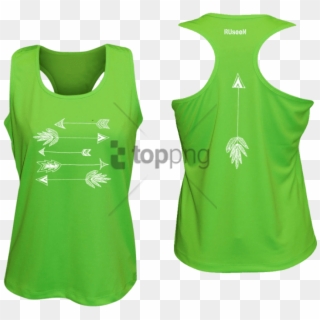 Free Png Neon Green Running Vest Png Image With Transparent - Neon Running Tank Clipart