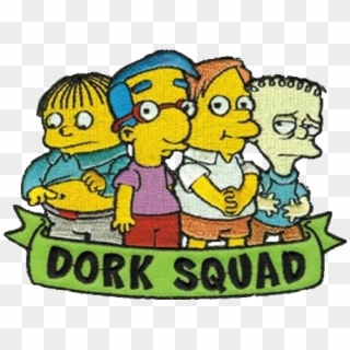 Dork Sticker - Simpsons Squad Clipart