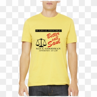 Standard Yellow Better Call Saul - Active Shirt Clipart