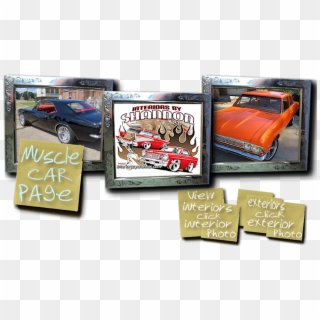 Custom Muscle Car, Nova, Chevelle, Impala / Pro Touring, - Classic Car Clipart