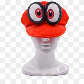Anime Super Mario Cosplay Big Eye Odyssey Cappy Red - Stuffed Toy Clipart