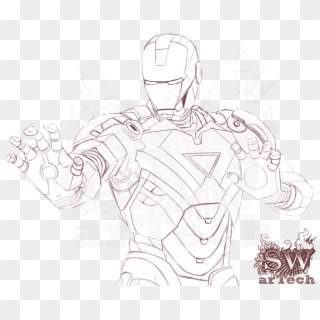 Here's - Iron Man 2d Clipart