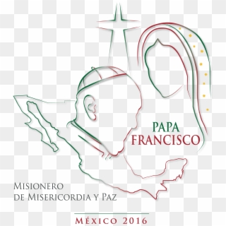 Logotipo Visita Papa 01 - Basilica De Guadalupe Logo Clipart
