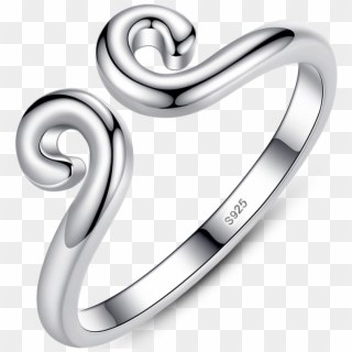Tsful S925 Silver Tight Spell Ring Men's And Women's - Pre-engagement Ring Clipart