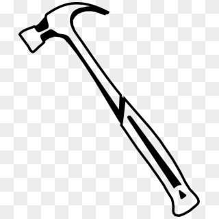 Hammer Tools Carpentry Png Image - Hammer Drawing Png Clipart