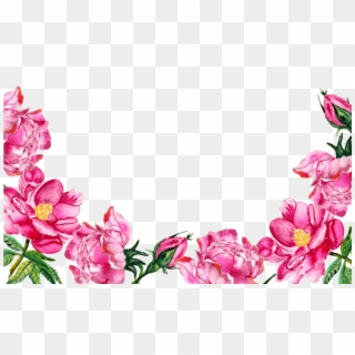 Pink Flowers Bottom Clipart