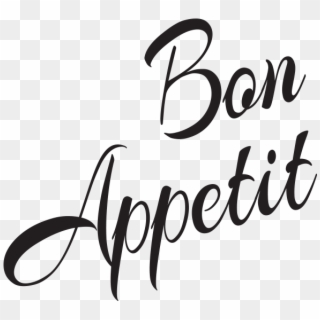 Bon-appetit - Calligraphy Clipart
