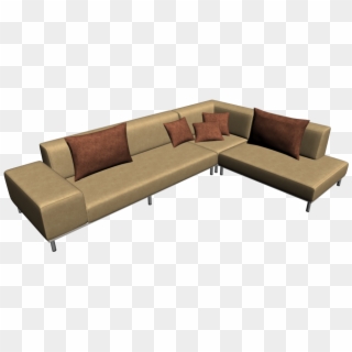 Corner Couch - Studio Couch Clipart