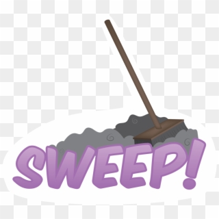 Broom Clipart Sweep Broom - Sweeping Broom Transparent Background - Png Download