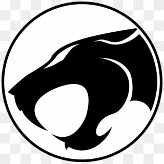 Thundercats Hd Blanco Y Negro - Thundercat Logo Clipart