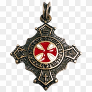 Templar Cross Pendant Clipart