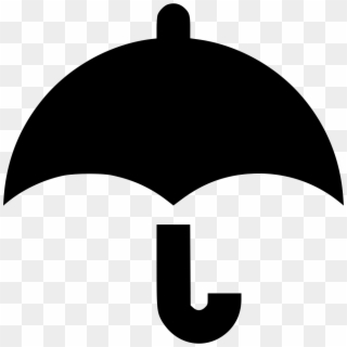 Png File - Umbrella Icon Black Clipart