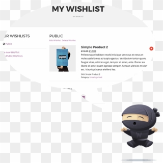 My Wishlist With Woocommerce - Woocommerce Clipart
