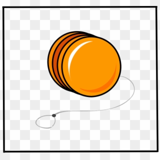 Yo-yo Toy Orange Playing - Yo Yo Clipart