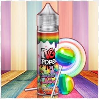 Ivg Pops Rainbow Lollipop - Composition Of Electronic Cigarette Aerosol Clipart