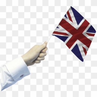 Great Britain Hand Flag Accessory - Flag Clipart