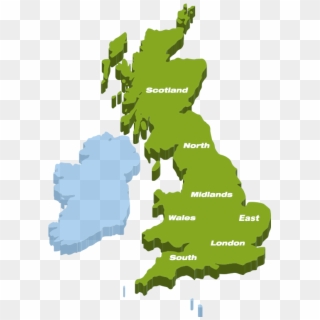 Uk Map Png Download Image - London Map Great Britain Clipart