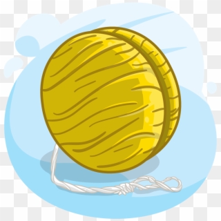 Yellow Yo-yo - Circle Clipart