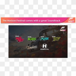 You Can Listen To The Complete Soundtrack Of The Game - Forza Horizon 4 Radios Clipart