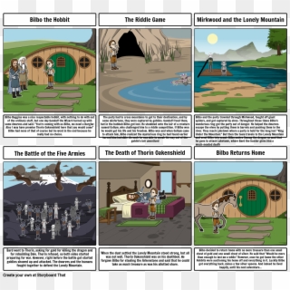 The Hobbit - Storyboard Hobbit Clipart