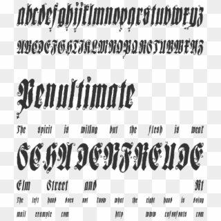 Sepultura Font Preview - Calligraphy Clipart