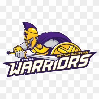 Dayton Christian Warriors - Warriors Kid Logo Clipart