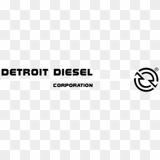 Detroit Diesel Corporation Logo Black And White - Detroit Diesel Clipart