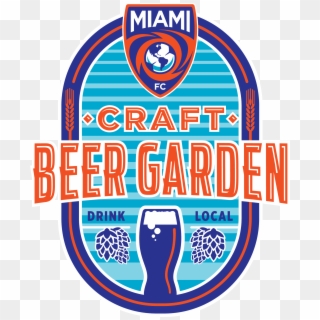Craft Beer Garden For Our 21 And Over Fans, We Are - Miami Fc Clipart