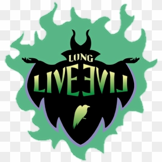 #longliveevil #descendants #descendants2 #mal #maleficent - Descendants 2 Long Live Evil Logo Clipart