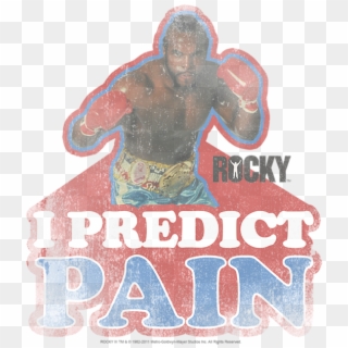 Click And Drag To Re-position The Image, If Desired - Youth: Rocky - I Predict Pain Clipart