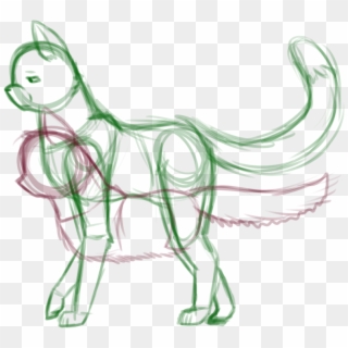 Warrior Cats Of The Skeles - Sketch Clipart