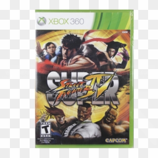 Videojuego Xbox 360 Super Street Fighter - Street Fighter X Box Clipart