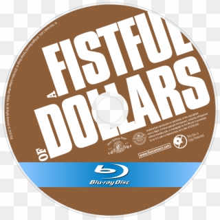 A Fistful Of Dollars Bluray Disc Image - Cd Clipart